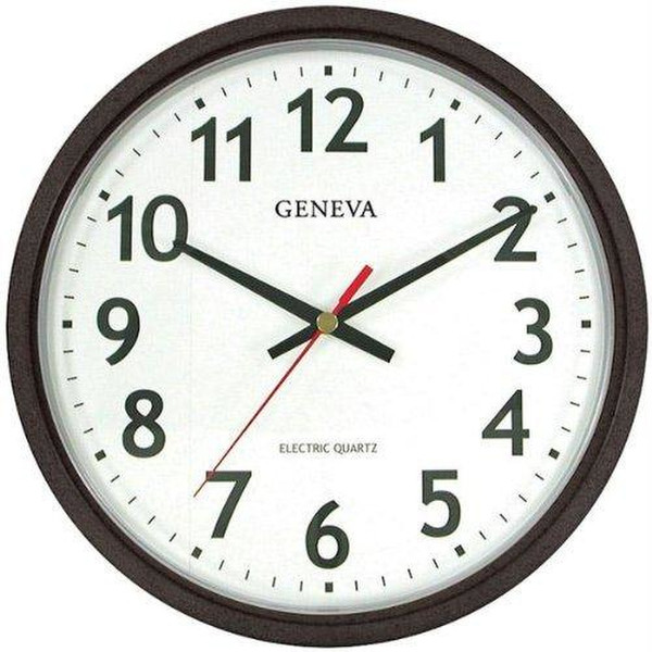 Geneva 3994GG Quartz wall clock Kreis Braun Wanduhr