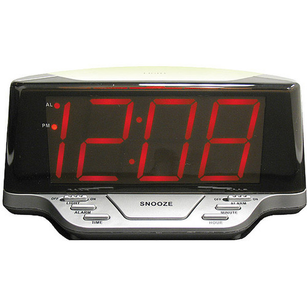 Geneva 4084E Black,Silver alarm clock
