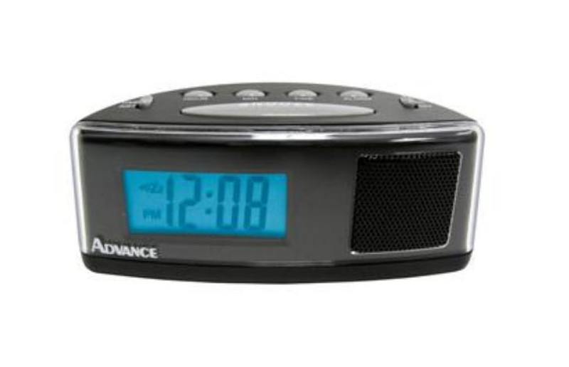 Geneva 6028AT Black alarm clock