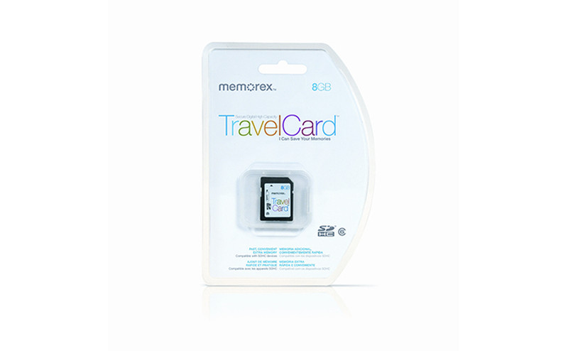 Memorex SDHC 8GB 8GB SDHC Class 10 memory card