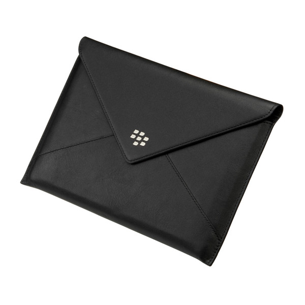 BlackBerry PlayBook Leather Envelope Cover case Schwarz