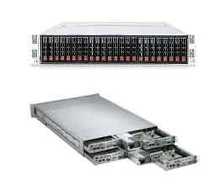 Supermicro 2122TG-H6RF AMD SR5670 Разъем G34 2U Черный