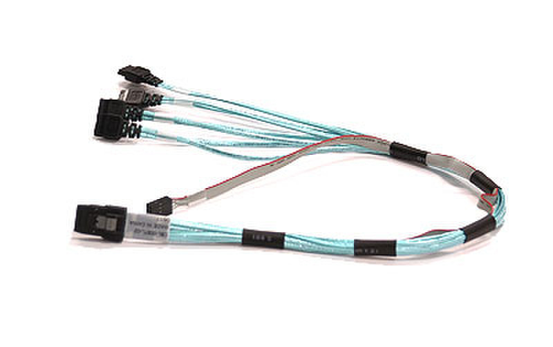Supermicro Ipass 0.5м SATA Разноцветный кабель SATA