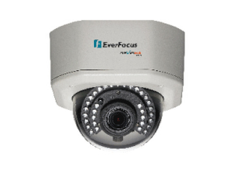 EverFocus EHN3260 IP security camera Вне помещения Dome Белый камера видеонаблюдения