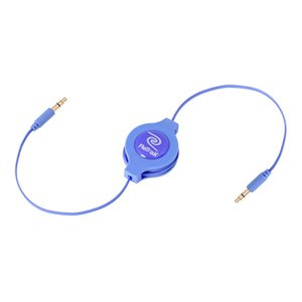 Emerge ETCABLE35BU 1.5m 3.5mm 3.5mm Schwarz, Blau Audio-Kabel