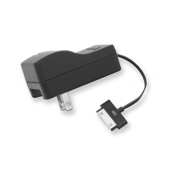 Emerge Retractable Black 2.1 Amp iPad Wall Charger