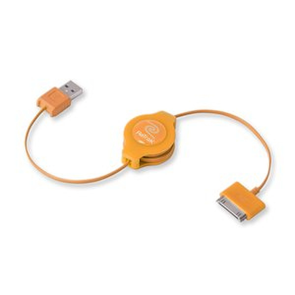 Emerge ETIPODUSBOR 1м USB A Apple 30-p Оранжевый кабель USB