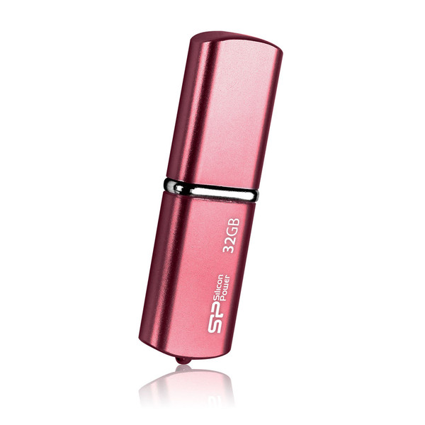 Silicon Power LuxMini 720 32GB 32ГБ USB 2.0 Type-A Розовый USB флеш накопитель