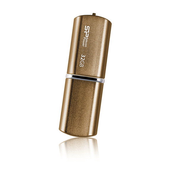 Silicon Power LuxMini 720 32GB 32GB USB 2.0 Typ A Bronze USB-Stick