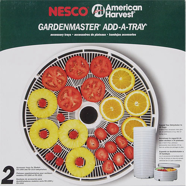 Nesco Add-A-Tray [FD-1000, 1010, 1020-Set of 2] White, 15-1/2 '' 24.95 Houseware tray