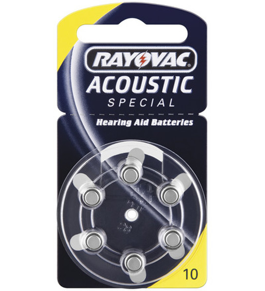 Wentronic V10 6-BL (PR70/HA10) Rayovac Spec. Zinc-Air 1.4В