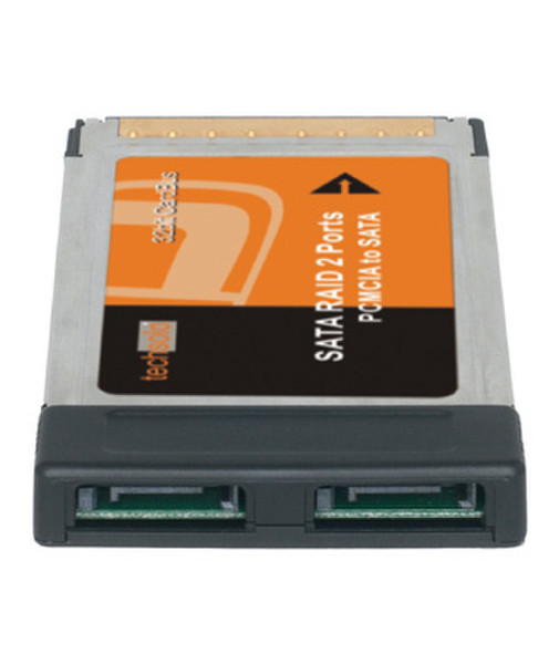 Techsolo TN-220 eSATA PCMCIA Card eSATA Schnittstellenkarte/Adapter