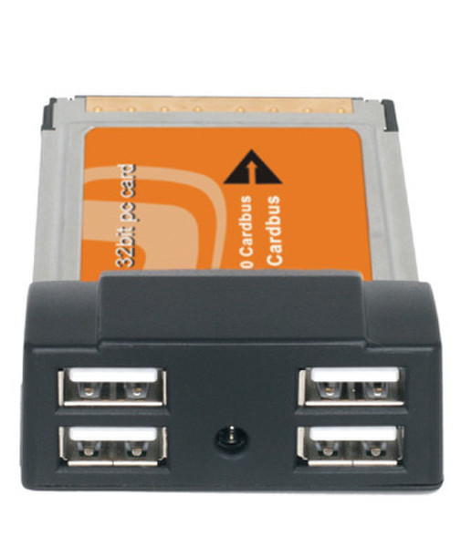 Techsolo TN-270 USB 2.0 PCMCIA Card Schnittstellenkarte/Adapter