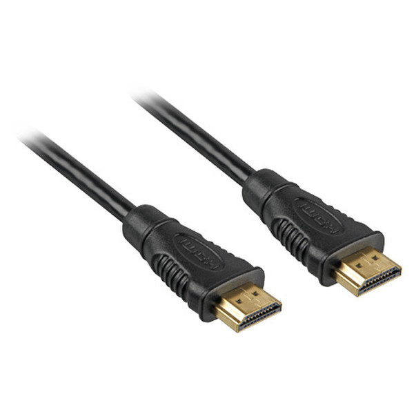 V7 HDMI Cable (m/m) gold plated connector black 1,8m