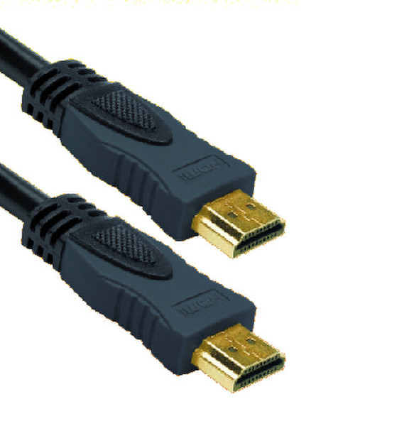 V7 HDMI Cable (m/m) black High Speed gold plated connector 1m