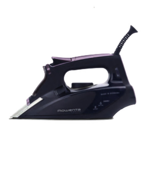 Rowenta DW 5130 Dry & Steam iron Stainless Steel soleplate 2400W Violet iron