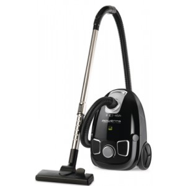 Rowenta COMPACTEO ERGO ECO Cylinder vacuum 3L 1300W Black,Silver