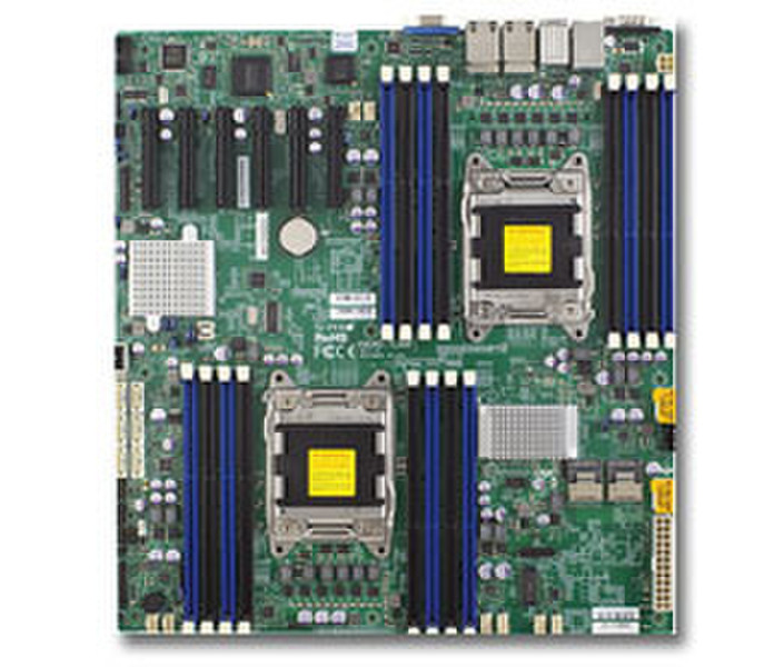 Supermicro X9DRD-7JLN4F Intel C602J Socket R (LGA 2011) Расширенный ATX материнская плата для сервера/рабочей станции