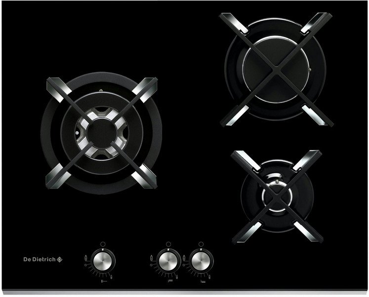 De Dietrich DTG1105X built-in Gas Black hob