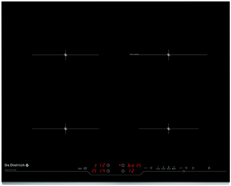 De Dietrich DTI1105XE Встроенный Индукционная Черный плита