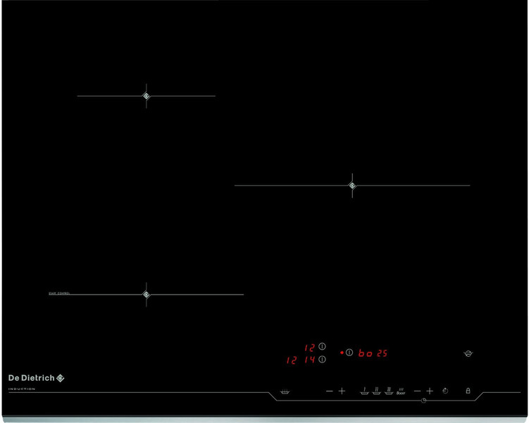De Dietrich DTI1106XE Встроенный Индукционная Черный плита