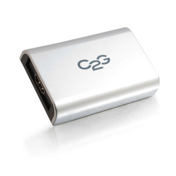 C2G USB - HDMI USB Mini-B HDMI Grey cable interface/gender adapter