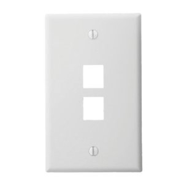 Weltron 44-792 White outlet box