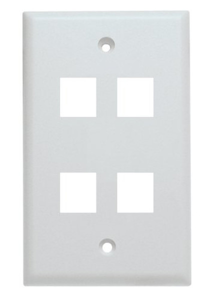 Weltron 44-794 White outlet box