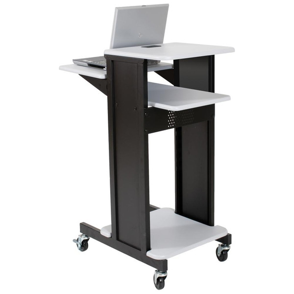 MooreCo 89759 Ноутбук Multimedia cart Черный, Серый multimedia cart/stand