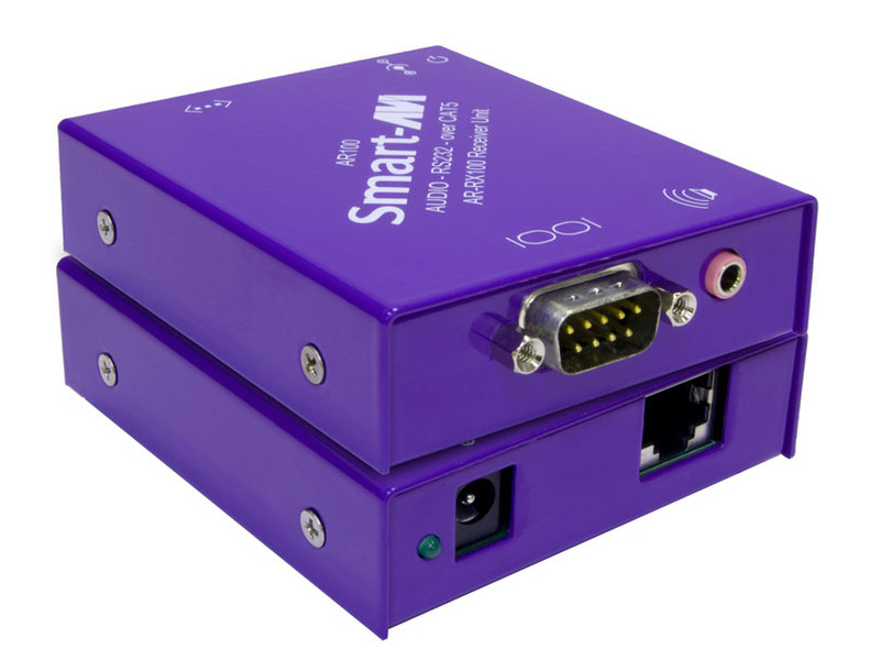 Smart-AVI AR-100S AV transmitter & receiver Фиолетовый АВ удлинитель