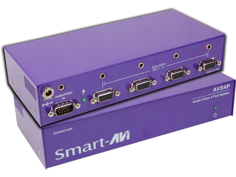 Smart-AVI AVS4PS VGA видео разветвитель