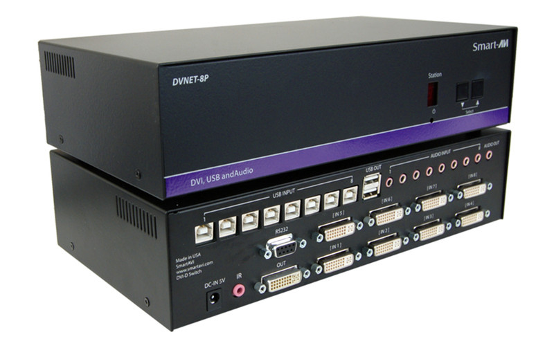 Smart-AVI DVN-8PS DVI Video-Switch