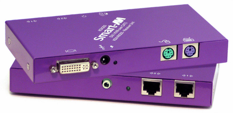 Smart-AVI KDX-200S AV transmitter & receiver Фиолетовый АВ удлинитель