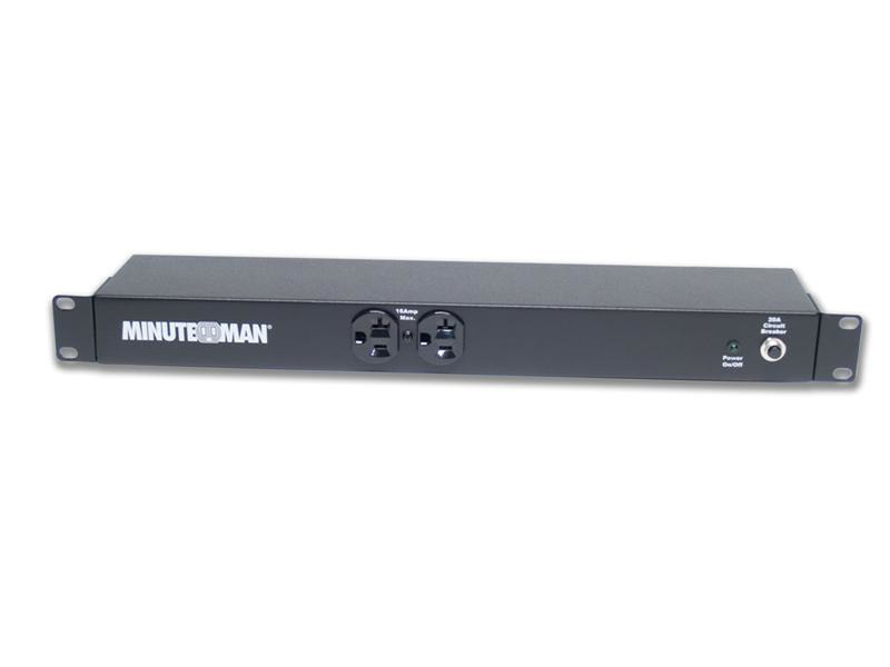 Minute Man MMPD1020HVL 10AC outlet(s) Black power distribution unit (PDU)