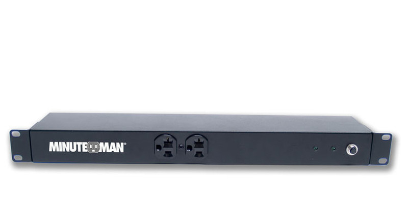 Minute Man MMS1020HV 10AC outlet(s) 0U Black power distribution unit (PDU)