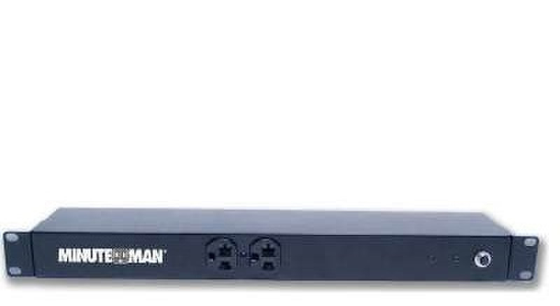 Minute Man OES1020HV 10AC outlet(s) 1U Black power distribution unit (PDU)