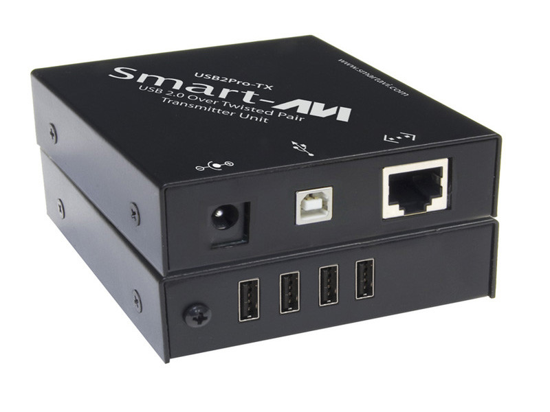 Smart-AVI USB2Pro Network transmitter & receiver Black