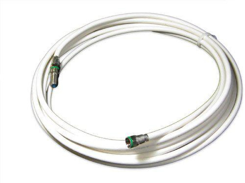 Wi-Ex YX030-15W 4.57m White coaxial cable