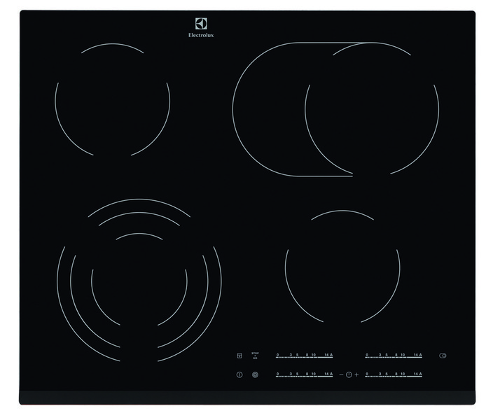 Electrolux EHF6547FOK built-in Electric Black