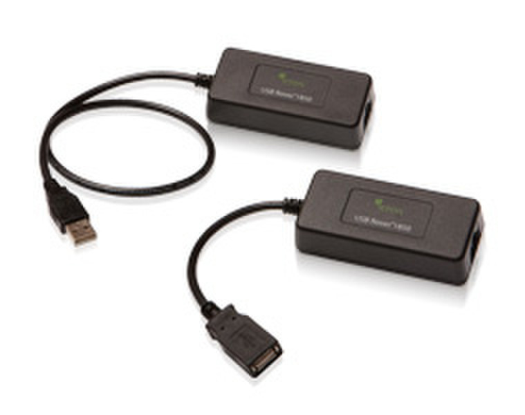 Icron USB Rover 1850 Network transmitter & receiver Черный