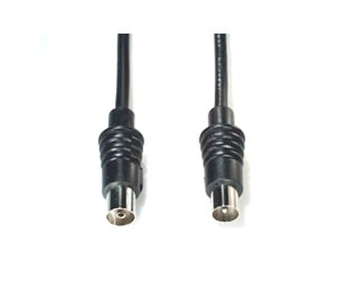 e+p HFS 110 10м coax coax Черный коаксиальный кабель