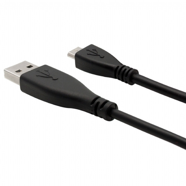Lenmar Micro USB to USB Cable 1.2м USB B Micro-USB B Черный
