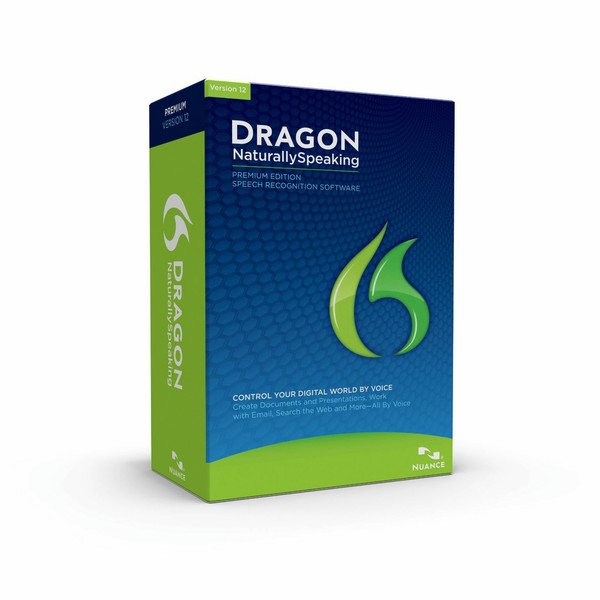 Nuance Dragon NaturallySpeaking 12 Premium, Win, EDU, OVP, FRE