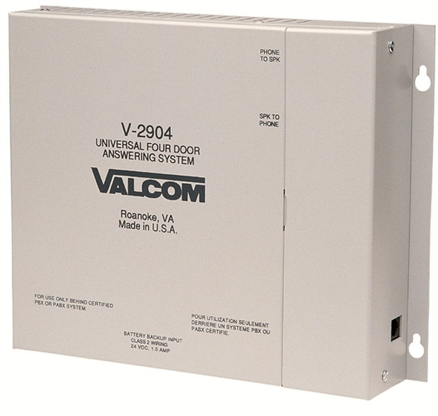 Valcom V-2904 система домофон