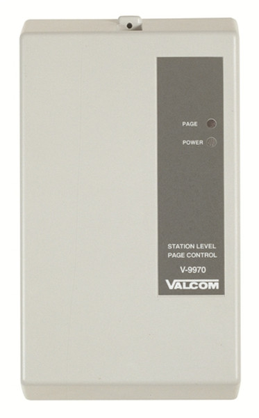 Valcom 1 Zone Extension Adapter Interface Unit