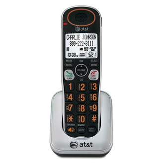 AT&T TL30100 DECT Anrufer-Identifikation Schwarz, Silber Telefon