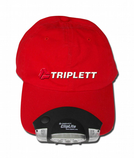 Triplett ClipLite Mützenlicht Schwarz, Grau