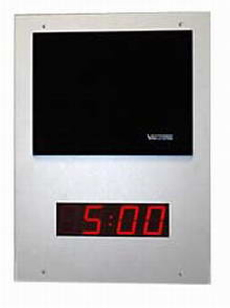 Valcom IP Speaker Clocks Digital wall clock Квадратный Черный, Белый