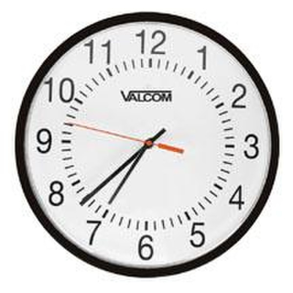 Valcom VIP-A16 Mechanical wall clock Kreis Schwarz Wanduhr