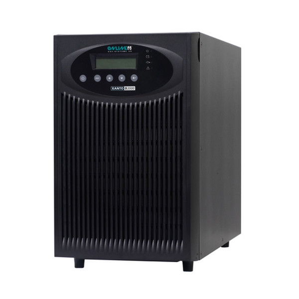 ONLINE USV-Systeme Xanto S 2000 2000VA 9AC outlet(s) Tower Black uninterruptible power supply (UPS)